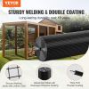 VEVOR Hardware Cloth, 48'' x 50' Galvanized Wire Mesh Roll, 19 Gauge Chicken Wire Fence Roll, Vinyl Coating Metal Wire Mesh for Chicken Coop Barrier